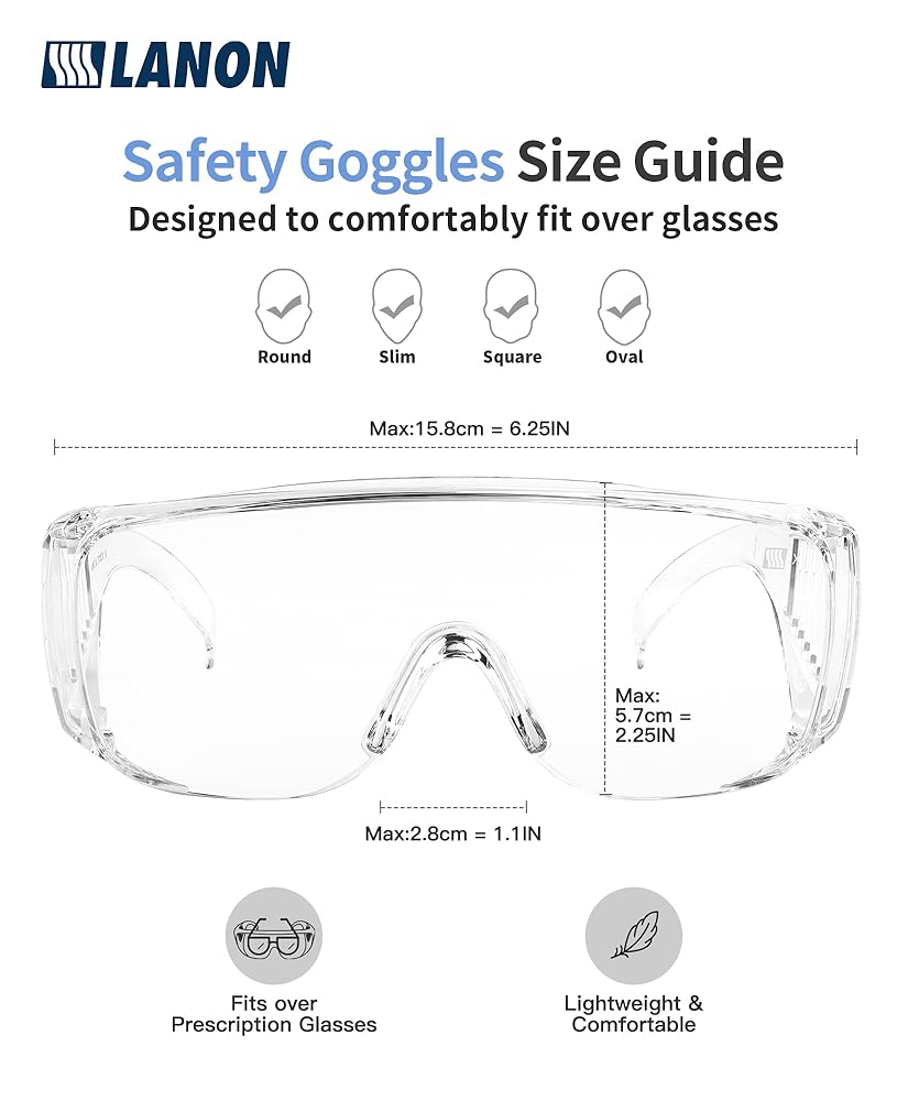 yochakichi　HVS KKBG 1 Defender Safety VS1 Safety Glasses, Polycarbonate protective